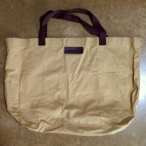 Antonio Melani lightweight shopping traveling reusable canvas tote bag 23"x17.5"